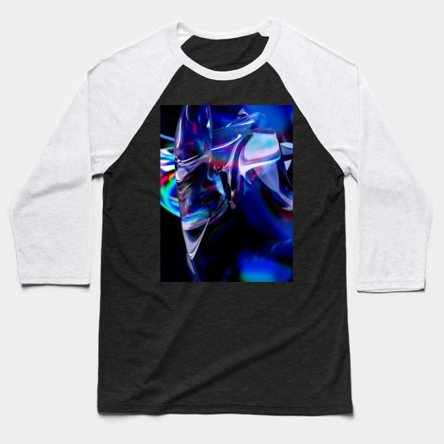 Chromatic Night Baseball T-Shirt by DayDreamer